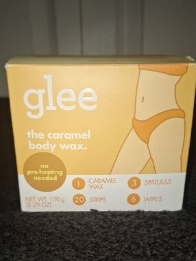 Glee No Heat Caramel Body Wax Kit